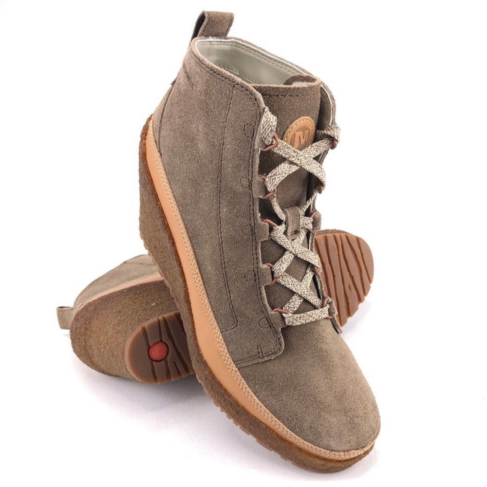Merrel Tremblant Wedge Ankle Boots Size 9.5